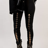 Grommet Lace Up Leggings-Pants-Trendsi-Black-S-[option4]-[option5]-[option6]-[option7]-[option8]-Shop-Boutique-Clothing-for-Women-Online