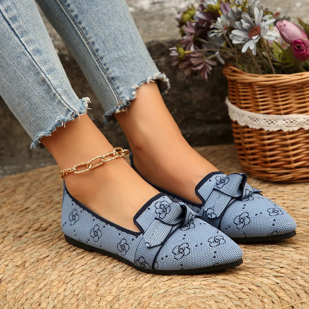 Mesh Point Toe Flat Slip-Ons-135 Flats-Trendsi-Pastel Blue-36(US5)-[option4]-[option5]-[option6]-[option7]-[option8]-Shop-Boutique-Clothing-for-Women-Online