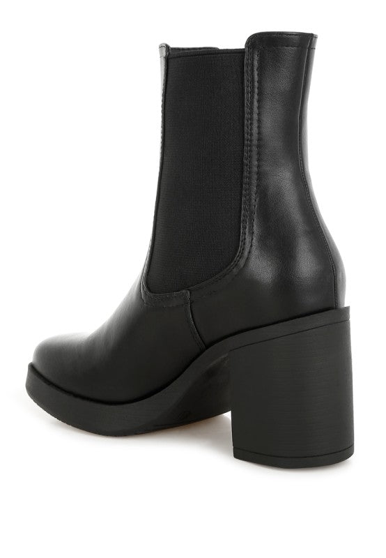 Scuala Faux Leather Chelsea Boots-Rag Company-[option4]-[option5]-[option6]-[option7]-[option8]-Shop-Boutique-Clothing-for-Women-Online