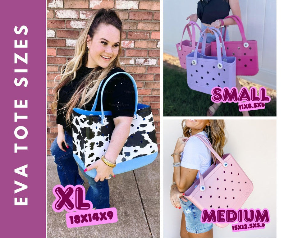 Preorder: SMALL EVA TOTES (KIDS) BESTSELLER-Bags-Forever3A.M-[option4]-[option5]-[option6]-[option7]-[option8]-Shop-Boutique-Clothing-for-Women-Online