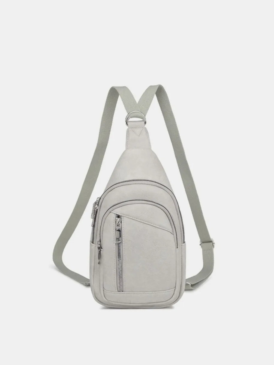 PU Leather Crossbody Bag with Two Detachable Strap-Bags-Trendsi-[option4]-[option5]-[option6]-[option7]-[option8]-Shop-Boutique-Clothing-for-Women-Online
