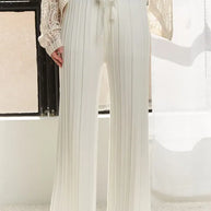 ADORA Tied Wide Leg Knit Pants-Pants-Trendsi-[option4]-[option5]-[option6]-[option7]-[option8]-Shop-Boutique-Clothing-for-Women-Online