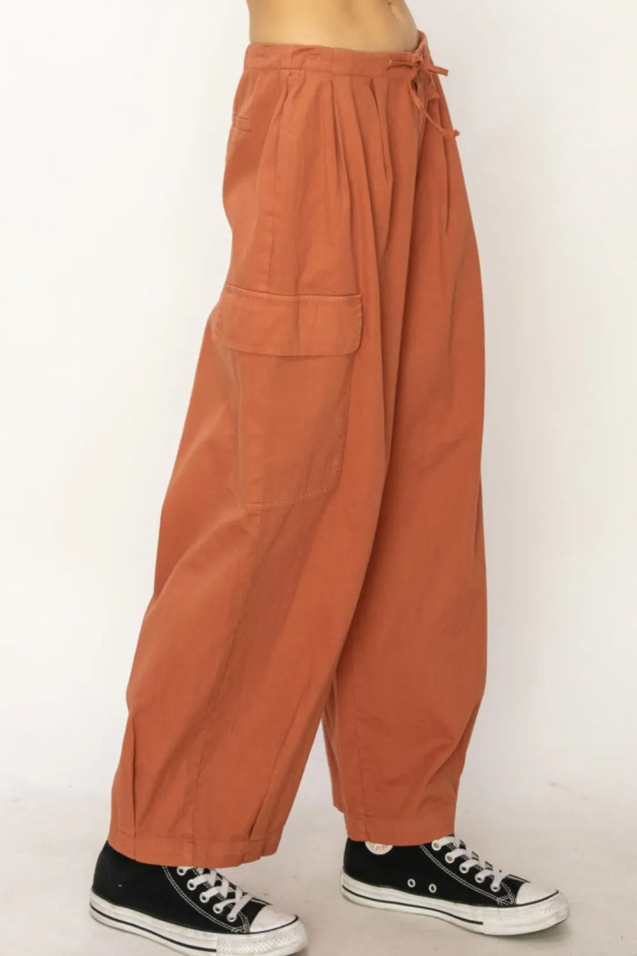 HYFVE Drawstring Cargo Wide Leg Pants-Pants-Trendsi-[option4]-[option5]-[option6]-[option7]-[option8]-Shop-Boutique-Clothing-for-Women-Online