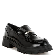Gleam Stride Faux Leather Chunky Loafers-Rag Company-Black-US-5 / UK-3 / EU-36-[option4]-[option5]-[option6]-[option7]-[option8]-Shop-Boutique-Clothing-for-Women-Online