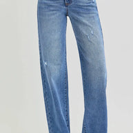 RISEN Tummy Control Elastic Band High Rise Wide Jeans-Trendsi-[option4]-[option5]-[option6]-[option7]-[option8]-Shop-Boutique-Clothing-for-Women-Online