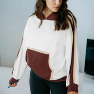 Colorblock Patchwork Kangaroo Pocket Hooded Sweats-JUNIPER BLVD-[option4]-[option5]-[option6]-[option7]-[option8]-Shop-Boutique-Clothing-for-Women-Online