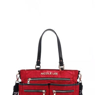 Nicole Lee USA Multi-Compartment Convertible Tote Bag-Bags-Trendsi-RED-One Size-[option4]-[option5]-[option6]-[option7]-[option8]-Shop-Boutique-Clothing-for-Women-Online