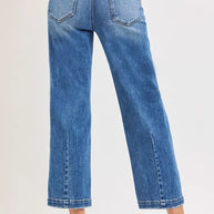 RISEN High Rise Crop Boyfriend Tapered Jeans-jeans-Trendsi-[option4]-[option5]-[option6]-[option7]-[option8]-Shop-Boutique-Clothing-for-Women-Online