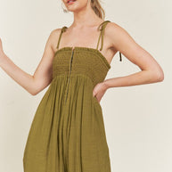 SMOCKED TIE STRAP JUMPSUIT PLUS SIZE-Jade By Jane-[option4]-[option5]-[option6]-[option7]-[option8]-Shop-Boutique-Clothing-for-Women-Online