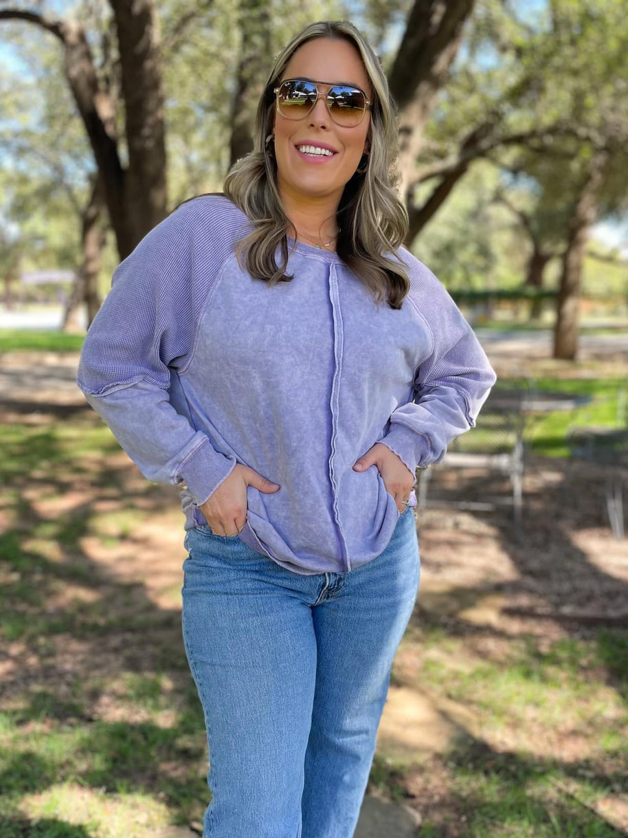 PREORDER: Best Selling Elliott Exposed Seam Sweatshirt in Five Colors-Womens-Ave Shops-[option4]-[option5]-[option6]-[option7]-[option8]-Shop-Boutique-Clothing-for-Women-Online
