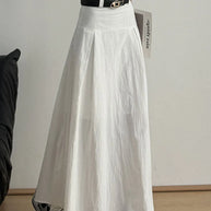 High Waist A-Line Maxi Skirt-Skirts-Trendsi-[option4]-[option5]-[option6]-[option7]-[option8]-Shop-Boutique-Clothing-for-Women-Online
