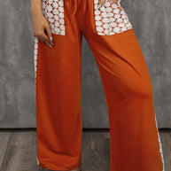 Plus Size Wide Leg Pants-Pants-Trendsi-Orange-1XL-[option4]-[option5]-[option6]-[option7]-[option8]-Shop-Boutique-Clothing-for-Women-Online