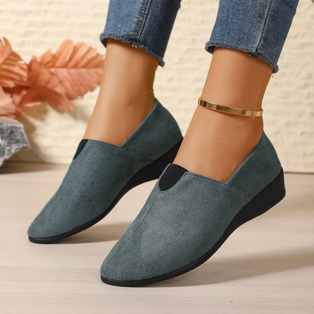Breathable Mesh Slip-On Loafers-135 Flats-Trendsi-Gray-36-[option4]-[option5]-[option6]-[option7]-[option8]-Shop-Boutique-Clothing-for-Women-Online