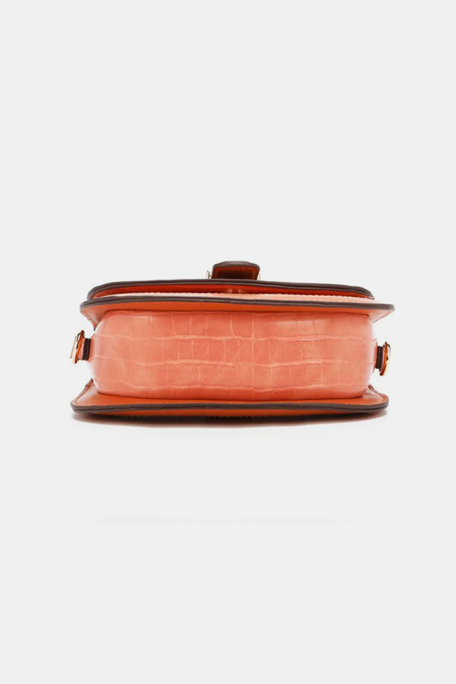Nicole Lee USA Croc Embossed Crossbody Bag-Bags-Trendsi-[option4]-[option5]-[option6]-[option7]-[option8]-Shop-Boutique-Clothing-for-Women-Online