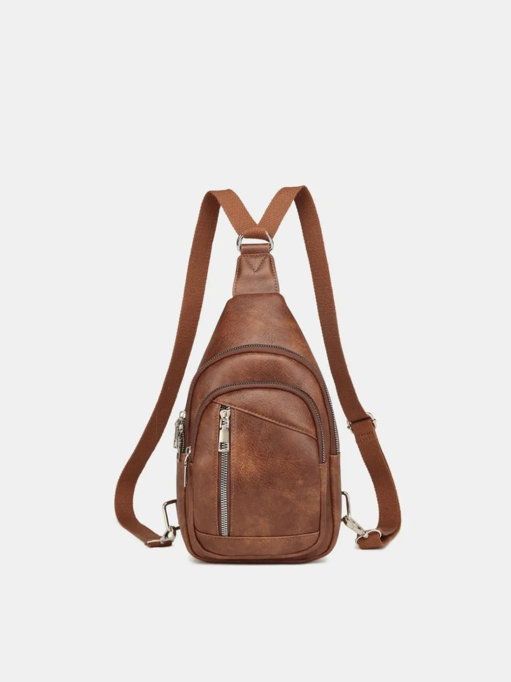 PU Leather Crossbody Bag with Two Detachable Strap-Bags-Trendsi-[option4]-[option5]-[option6]-[option7]-[option8]-Shop-Boutique-Clothing-for-Women-Online