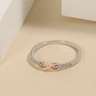 925 Sterling Silver Inlaid Zircon Infinity Symbol Ring-RINGS-Trendsi-Silver-5-[option4]-[option5]-[option6]-[option7]-[option8]-Shop-Boutique-Clothing-for-Women-Online