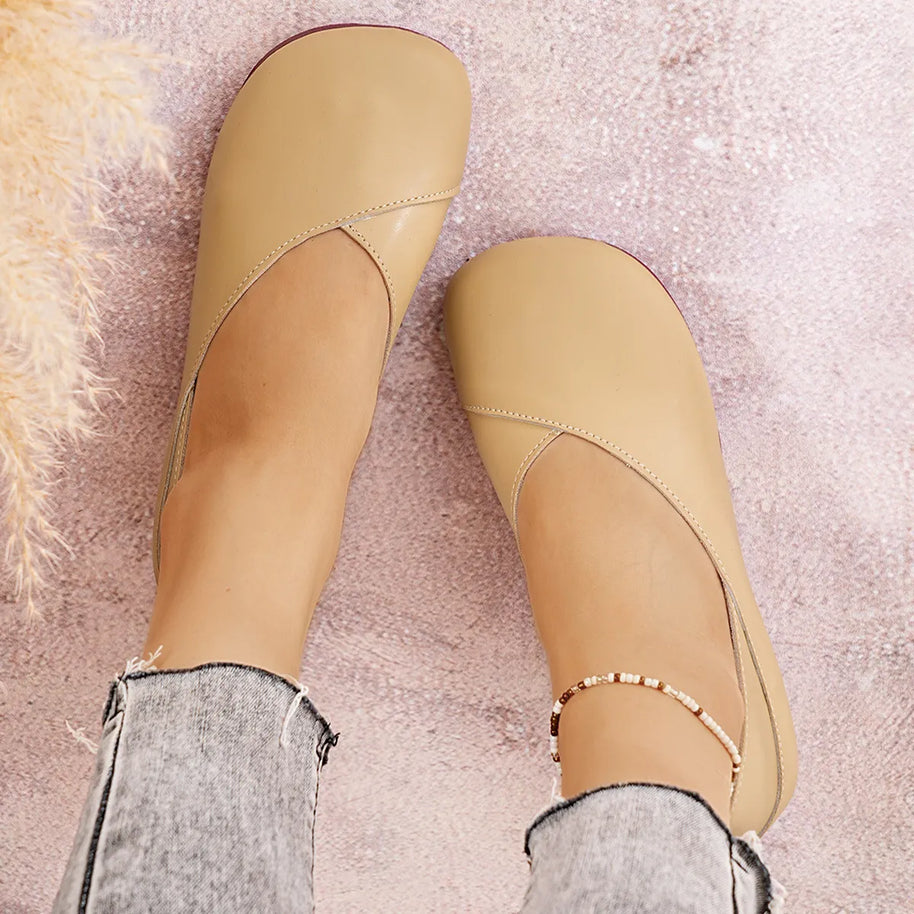 Round Toe Flats Slip-Ons-135 Flats-Trendsi-[option4]-[option5]-[option6]-[option7]-[option8]-Shop-Boutique-Clothing-for-Women-Online