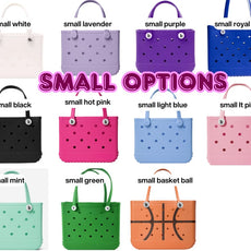 Preorder: SMALL EVA TOTES (KIDS) BESTSELLER-Bags-Forever3A.M-SMALL White-[option4]-[option5]-[option6]-[option7]-[option8]-Shop-Boutique-Clothing-for-Women-Online