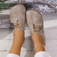 Round Toe Flat Slip-Ons-135 Flats-Trendsi-Tan-36(US5)-[option4]-[option5]-[option6]-[option7]-[option8]-Shop-Boutique-Clothing-for-Women-Online