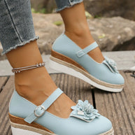 Flower Embellished Mary Jane Loafers-loafers-Trendsi-[option4]-[option5]-[option6]-[option7]-[option8]-Shop-Boutique-Clothing-for-Women-Online