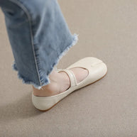 Split-Toe Flat Slip-Ons-135 Flats-Trendsi-[option4]-[option5]-[option6]-[option7]-[option8]-Shop-Boutique-Clothing-for-Women-Online