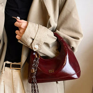 Leather Crossbody Bag with Charm-handbag-Trendsi-[option4]-[option5]-[option6]-[option7]-[option8]-Shop-Boutique-Clothing-for-Women-Online