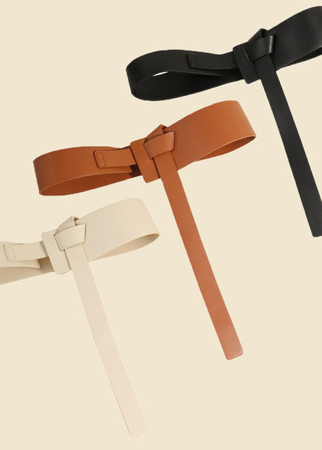 Knot Detail PU Belt-Belts-Trendsi-[option4]-[option5]-[option6]-[option7]-[option8]-Shop-Boutique-Clothing-for-Women-Online