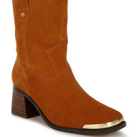 Emberly Suede Square Toe Ankle Boots-Rag Company-Tan-US-5 / UK-3 / EU-36-[option4]-[option5]-[option6]-[option7]-[option8]-Shop-Boutique-Clothing-for-Women-Online