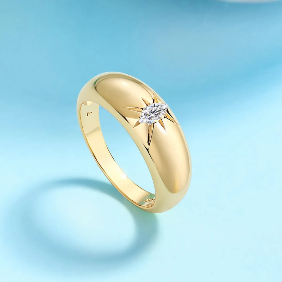 925 Sterling Silver Moissanite Ring-rings-Trendsi-[option4]-[option5]-[option6]-[option7]-[option8]-Shop-Boutique-Clothing-for-Women-Online