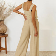 Square Neck Sleeveless Top and Pants Set-Sets-Trendsi-[option4]-[option5]-[option6]-[option7]-[option8]-Shop-Boutique-Clothing-for-Women-Online