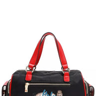 Nicole Lee USA Martha Travels Italy Wide Handbag with Rhinestones-Bags-Trendsi-[option4]-[option5]-[option6]-[option7]-[option8]-Shop-Boutique-Clothing-for-Women-Online