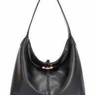 David Jones Classic Leather Shoulder Bag-Bags-Trendsi-BLACK-One Size-[option4]-[option5]-[option6]-[option7]-[option8]-Shop-Boutique-Clothing-for-Women-Online