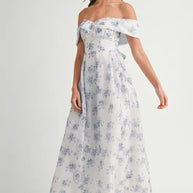 MABLE Floral Printed Off Shoulder Maxi Dress-Dresses-Trendsi-[option4]-[option5]-[option6]-[option7]-[option8]-Shop-Boutique-Clothing-for-Women-Online