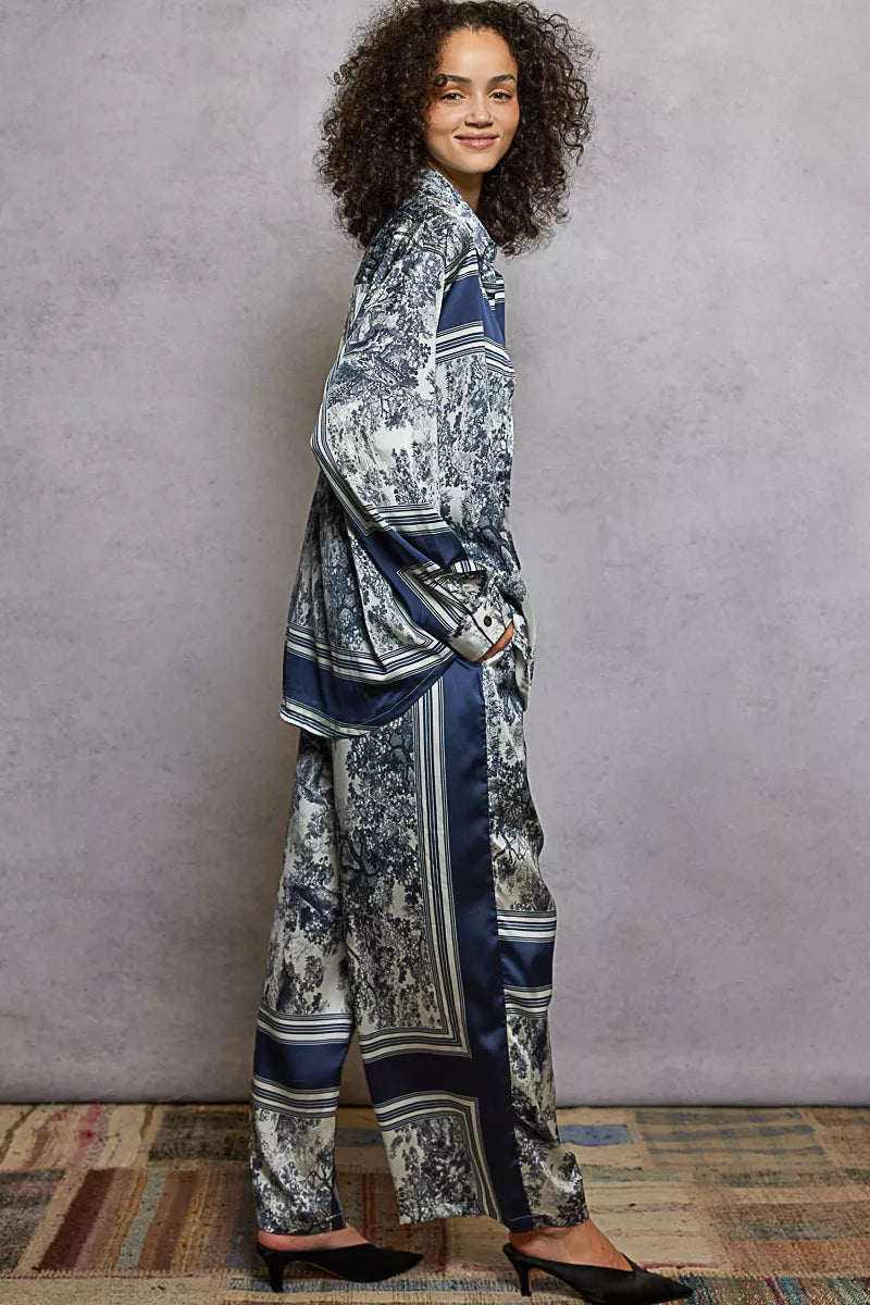 POL Floral Printed Woven Wide Leg Drawstring Pants-pants-Trendsi-[option4]-[option5]-[option6]-[option7]-[option8]-Shop-Boutique-Clothing-for-Women-Online