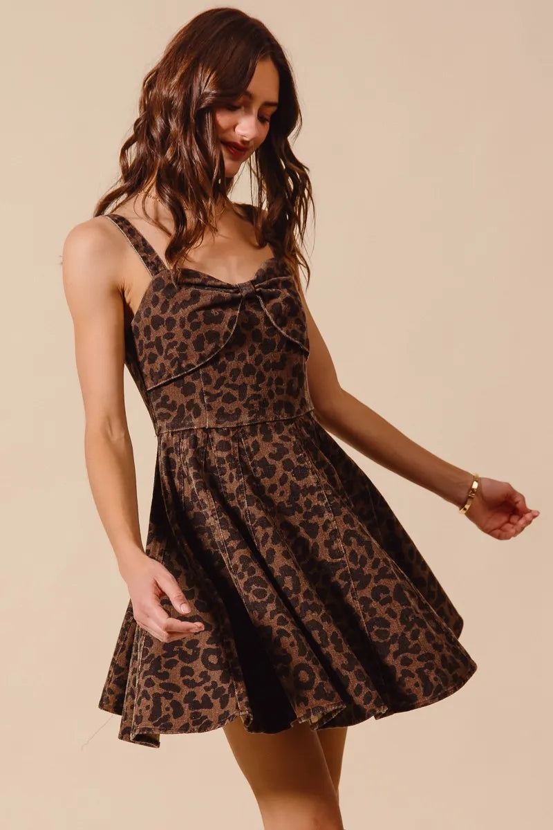 SO ME Mineral Washed Leopard Flare Cami Dress-Dresses-Trendsi-[option4]-[option5]-[option6]-[option7]-[option8]-Shop-Boutique-Clothing-for-Women-Online