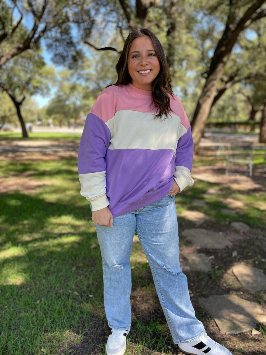 Finnley Colorblock Pullover in Four Colors-Womens-Ave Shops-[option4]-[option5]-[option6]-[option7]-[option8]-Shop-Boutique-Clothing-for-Women-Online