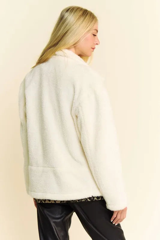 Davi & Dani Faux Fur Zip Up Jacket-Coats & Jackets-Trendsi-[option4]-[option5]-[option6]-[option7]-[option8]-Shop-Boutique-Clothing-for-Women-Online