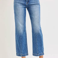 RISEN High Rise Crop Boyfriend Tapered Jeans-jeans-Trendsi-[option4]-[option5]-[option6]-[option7]-[option8]-Shop-Boutique-Clothing-for-Women-Online