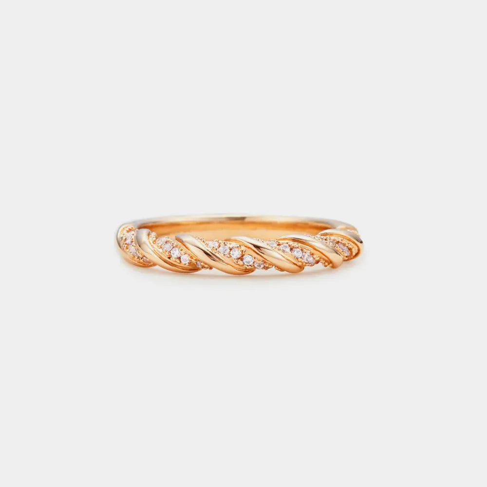 925 Sterling Silver Inlaid Zircon Ring-RINGS-Trendsi-Gold-6-[option4]-[option5]-[option6]-[option7]-[option8]-Shop-Boutique-Clothing-for-Women-Online