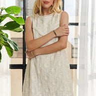 ADORA Applique Round Neck Sleeveless Shift Dress-Dresses-Trendsi-[option4]-[option5]-[option6]-[option7]-[option8]-Shop-Boutique-Clothing-for-Women-Online