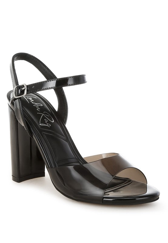Kessel Tinted Clear Strap Block Heel Sandals-Rag Company-Black-US-7 / UK-5 / EU-38-[option4]-[option5]-[option6]-[option7]-[option8]-Shop-Boutique-Clothing-for-Women-Online
