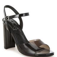 Kessel Tinted Clear Strap Block Heel Sandals-Rag Company-Black-US-7 / UK-5 / EU-38-[option4]-[option5]-[option6]-[option7]-[option8]-Shop-Boutique-Clothing-for-Women-Online