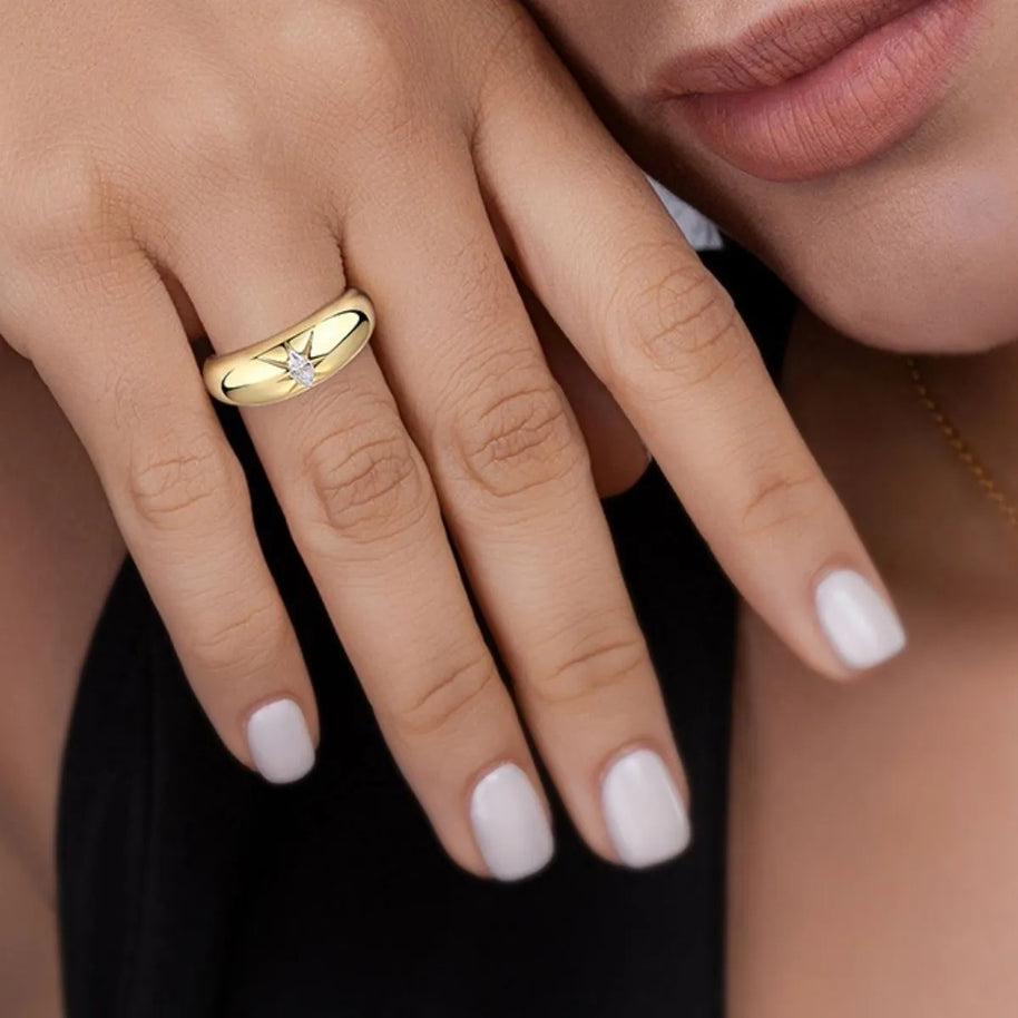 925 Sterling Silver Moissanite Ring-rings-Trendsi-Gold-5-[option4]-[option5]-[option6]-[option7]-[option8]-Shop-Boutique-Clothing-for-Women-Online