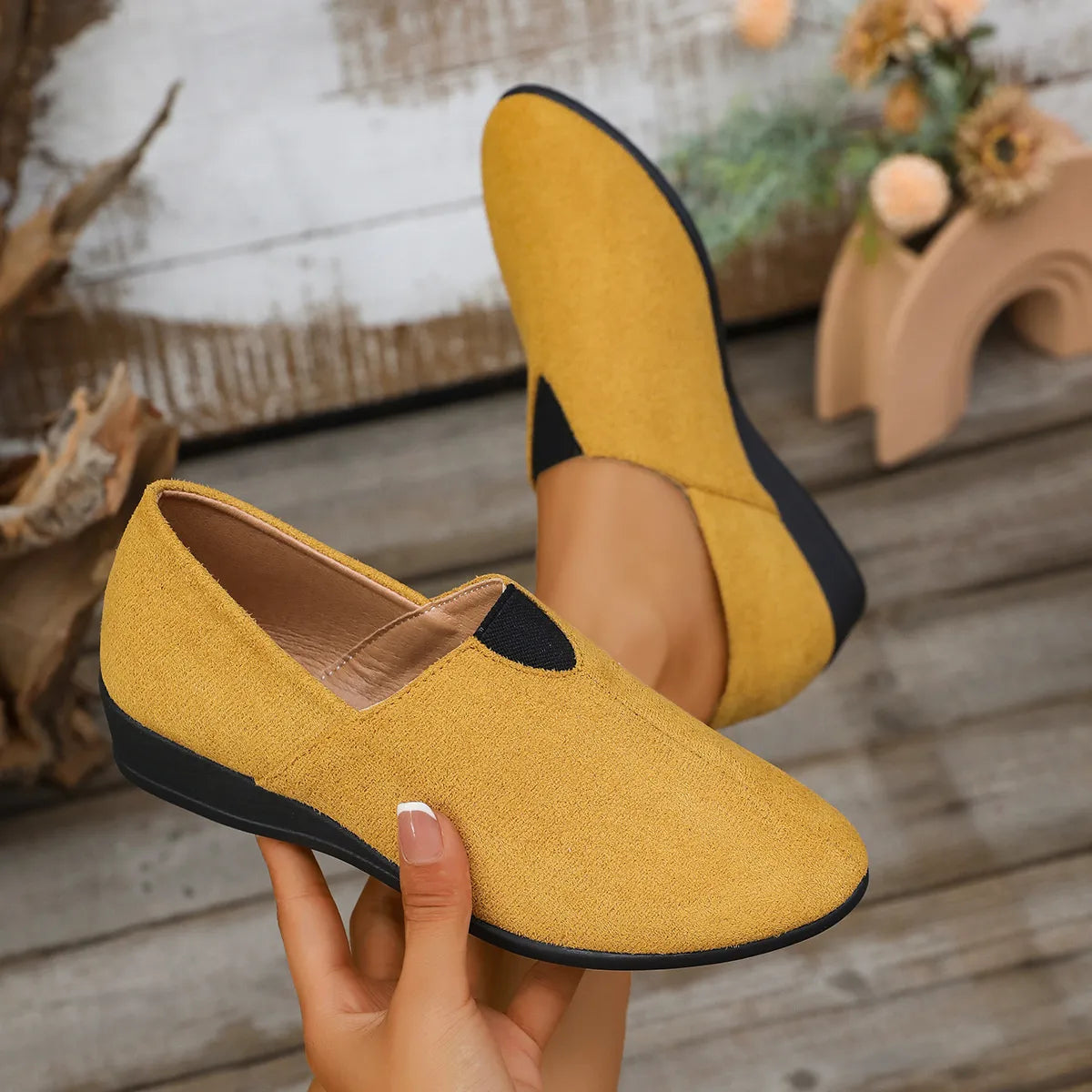 Breathable Mesh Slip-On Loafers-135 Flats-Trendsi-[option4]-[option5]-[option6]-[option7]-[option8]-Shop-Boutique-Clothing-for-Women-Online