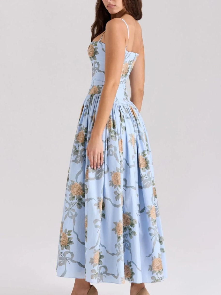 Floral Print Square Neck Cami Maxi Dress-Dresses-Trendsi-[option4]-[option5]-[option6]-[option7]-[option8]-Shop-Boutique-Clothing-for-Women-Online