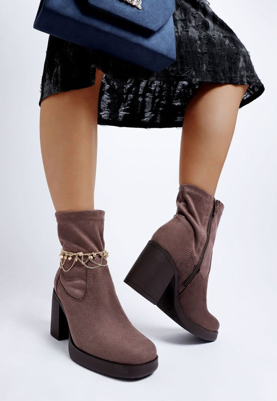 Enito Microfiber Sock Boots-Rag Company-[option4]-[option5]-[option6]-[option7]-[option8]-Shop-Boutique-Clothing-for-Women-Online