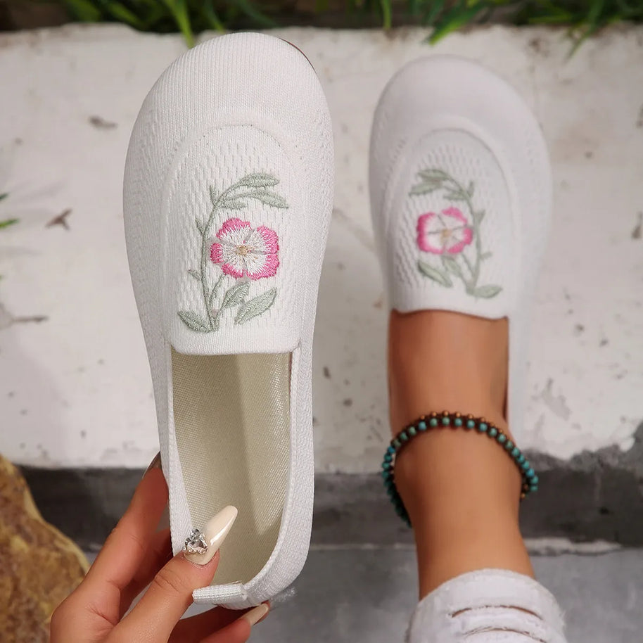 Embroidered Mesh Slip-Ons-135 Flats-Trendsi-[option4]-[option5]-[option6]-[option7]-[option8]-Shop-Boutique-Clothing-for-Women-Online
