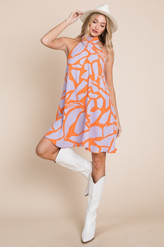 Resort style halter neck short sundress-Jade By Jane-[option4]-[option5]-[option6]-[option7]-[option8]-Shop-Boutique-Clothing-for-Women-Online