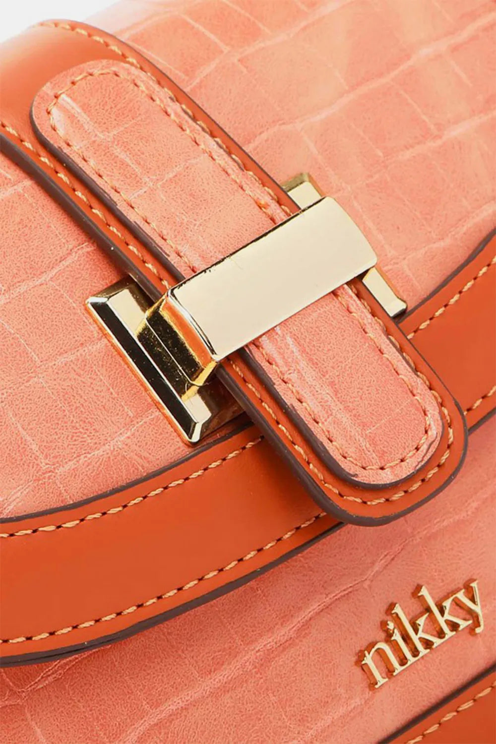 Nicole Lee USA Croc Embossed Crossbody Bag-Bags-Trendsi-[option4]-[option5]-[option6]-[option7]-[option8]-Shop-Boutique-Clothing-for-Women-Online