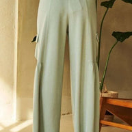 Davi & Dani Drawstring Ruched Detail Wide Leg Pants-Pants-Trendsi-[option4]-[option5]-[option6]-[option7]-[option8]-Shop-Boutique-Clothing-for-Women-Online